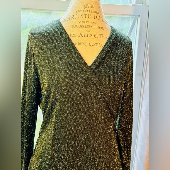 Melissa Paige wrap dress XL petite - Picture 3 of 11